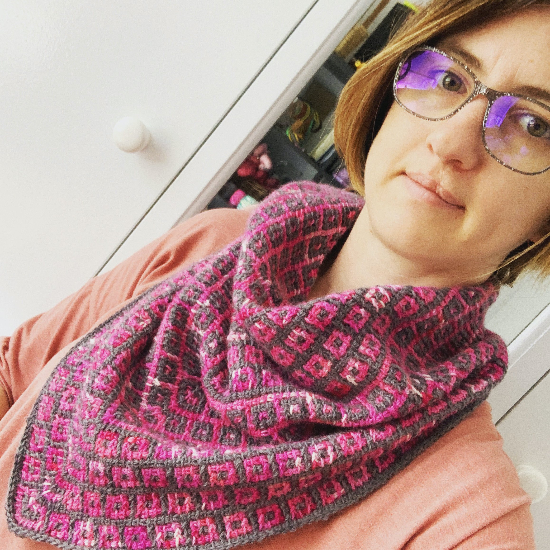 Mosaic Bandana Cowl