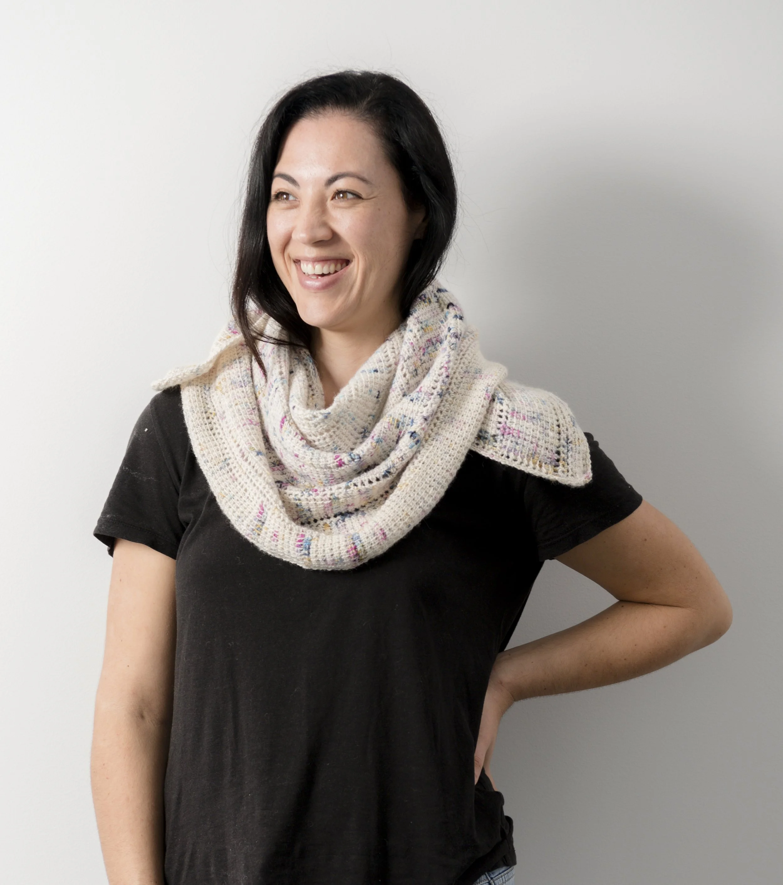 Wattle Arc Shawl