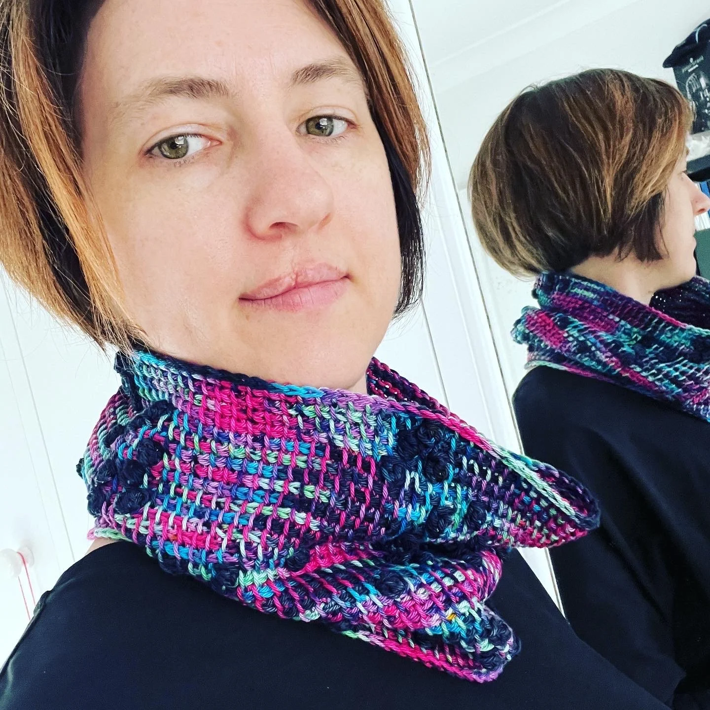 Bobble Cowls - set of 4 patterns