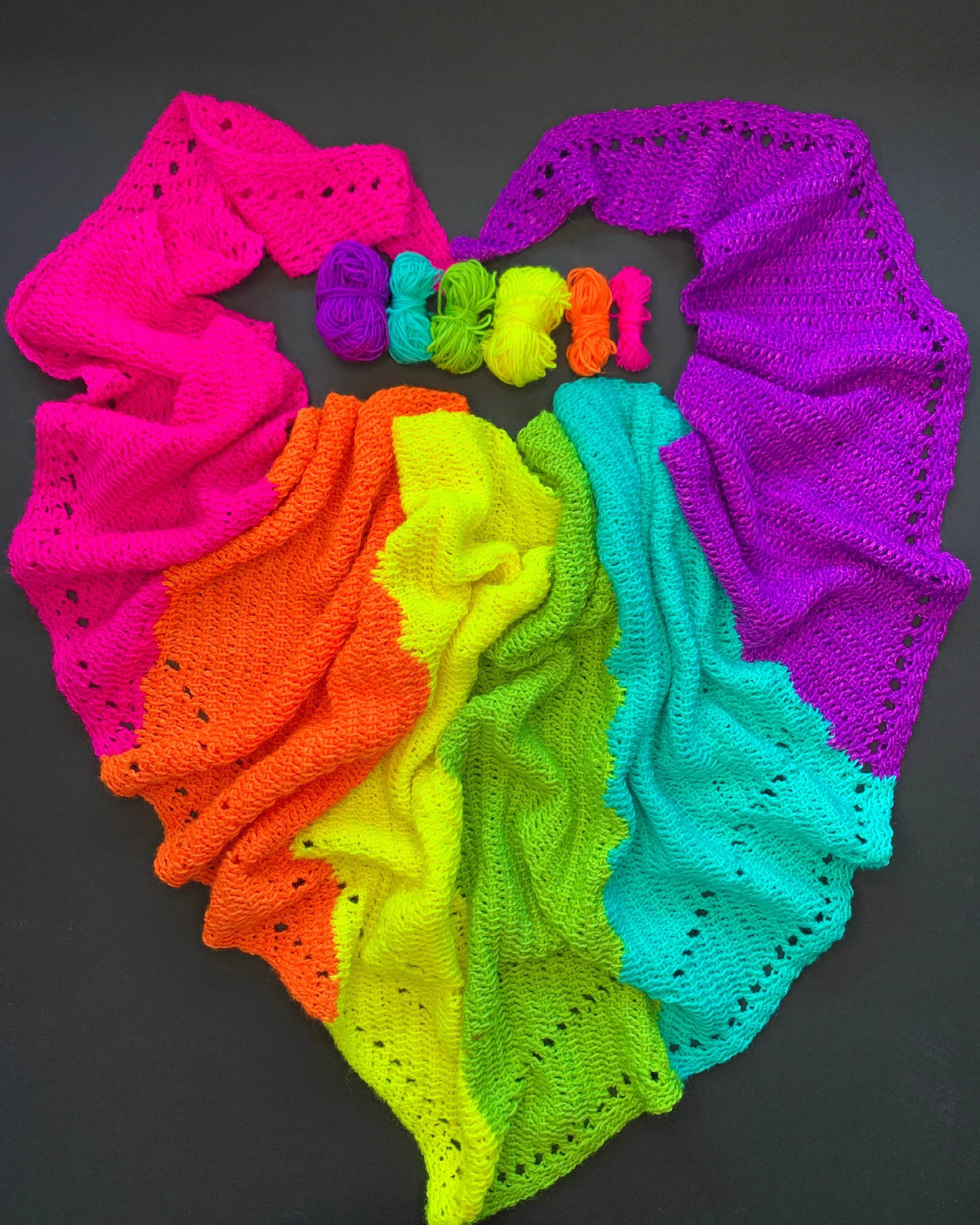 Glow Wave Shawl