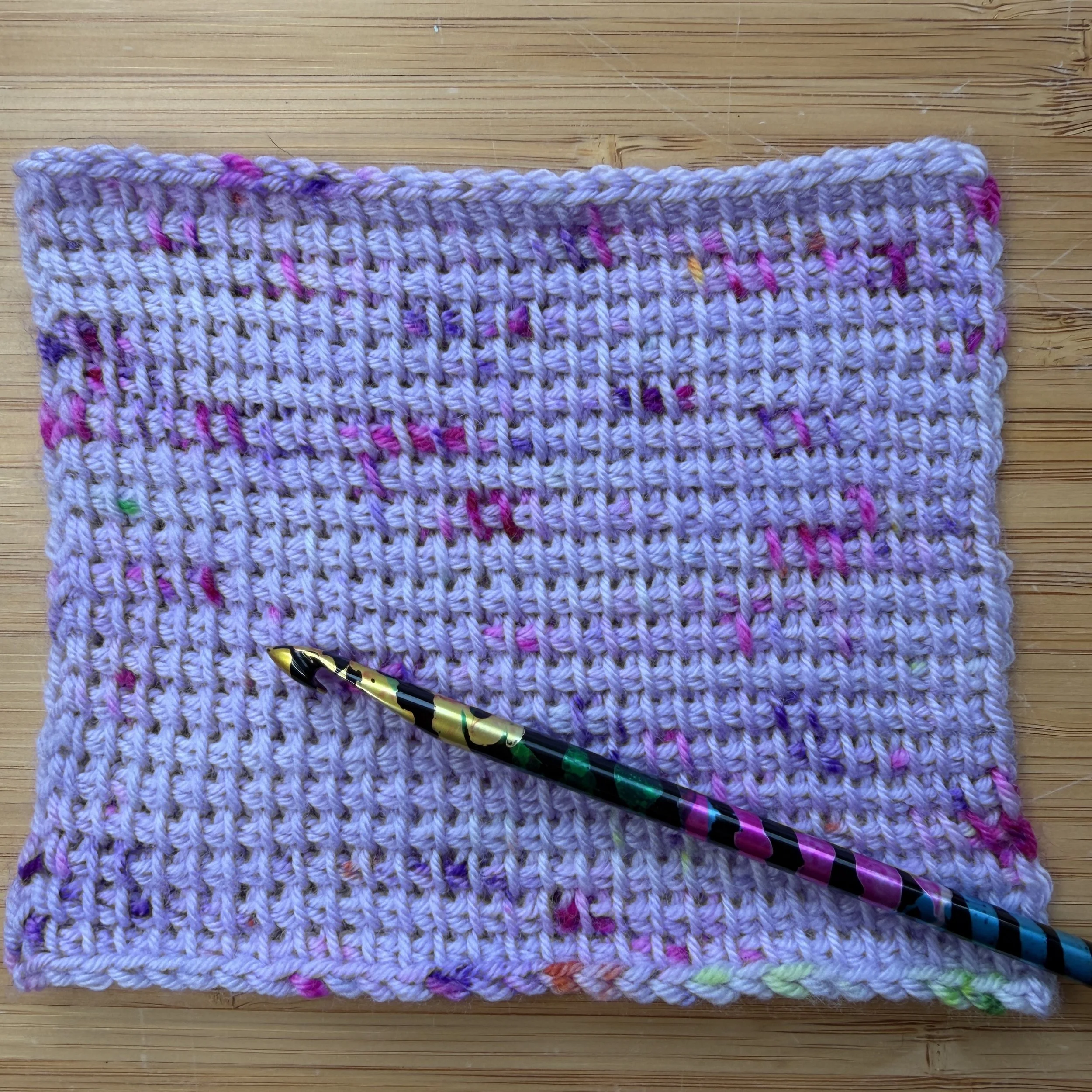 The basics of Tunisian Crochet