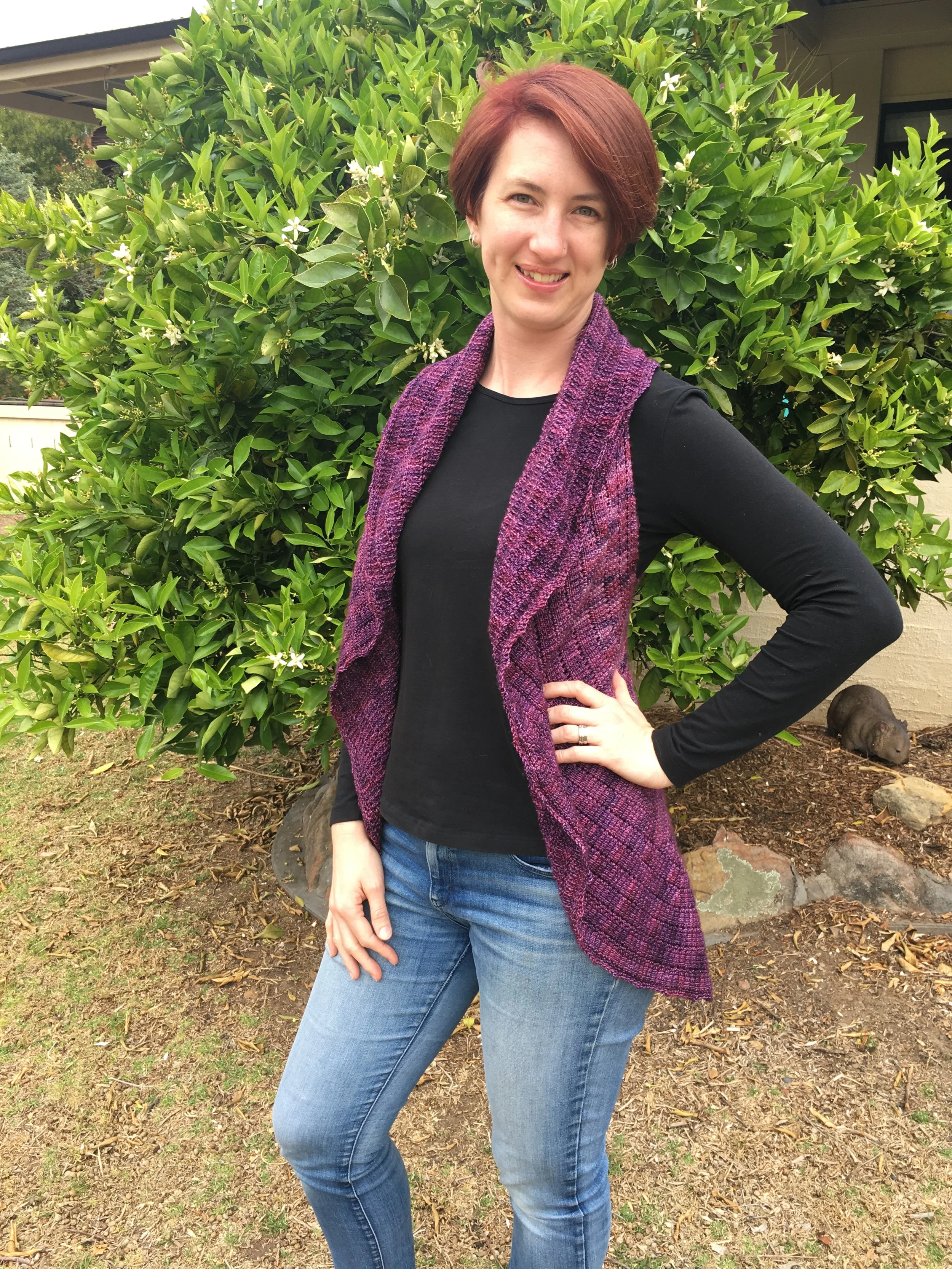 Never-Ending Spiral Vest