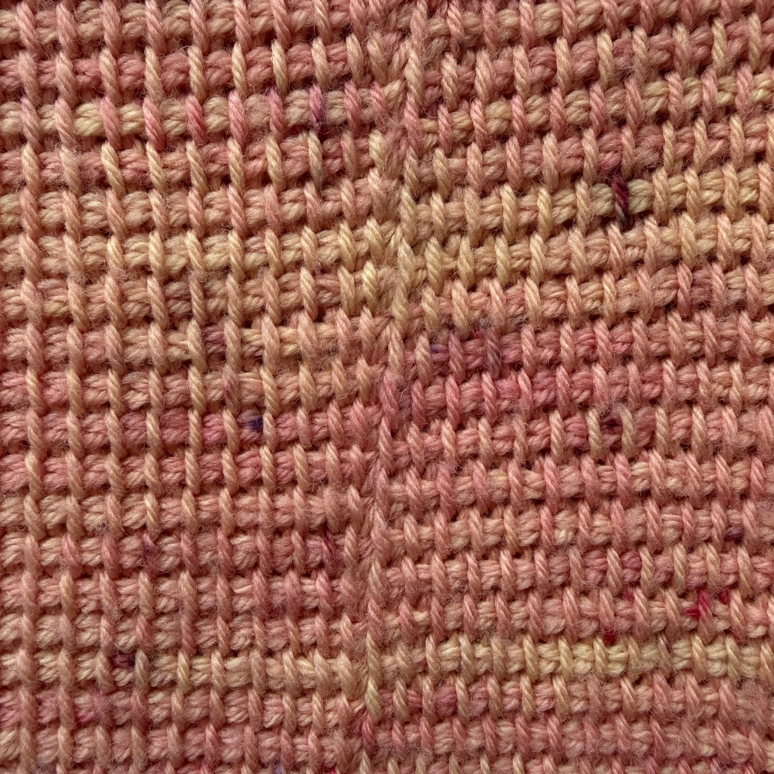 Work in the round - connecting stitch
