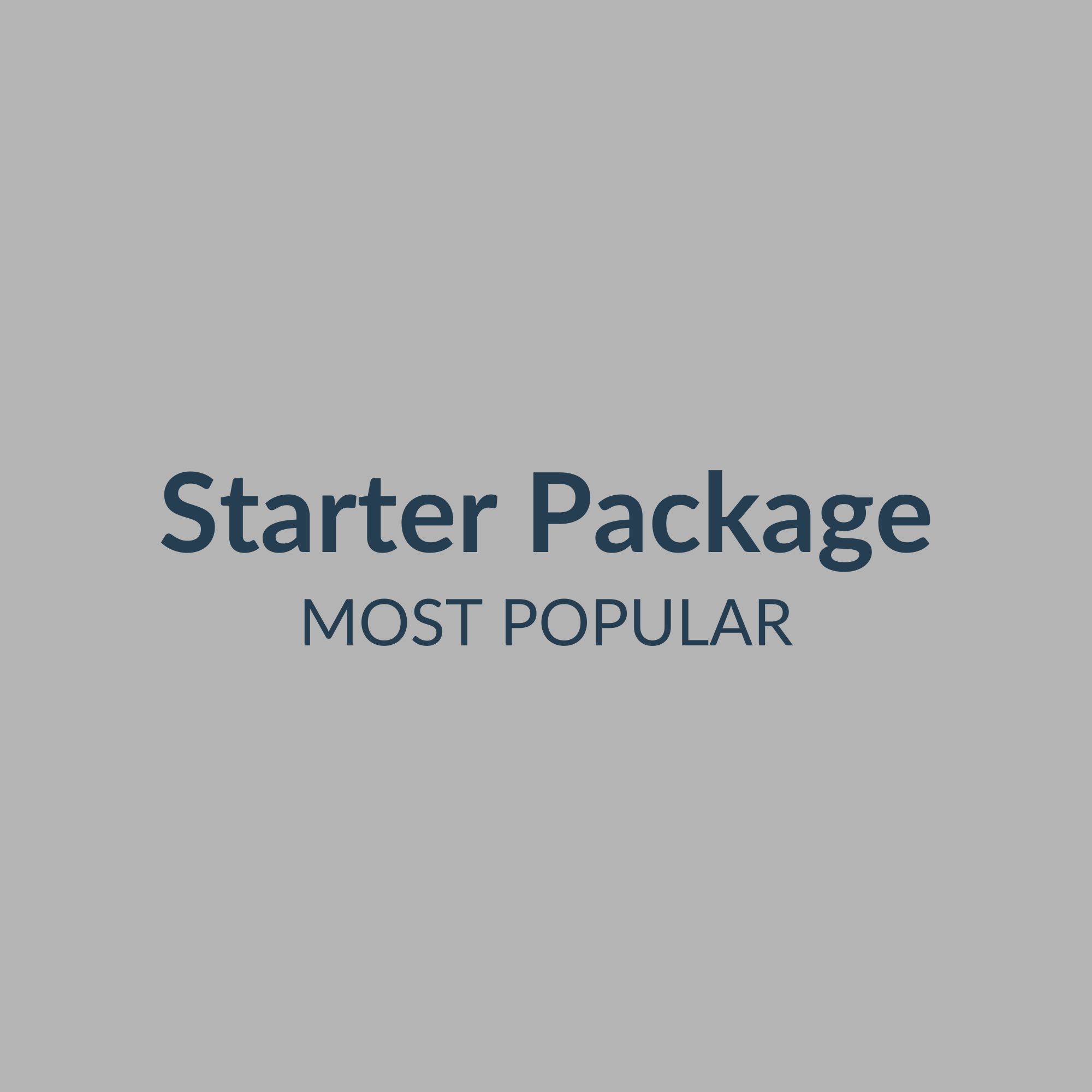 Starter package — up to 3 insurance panels