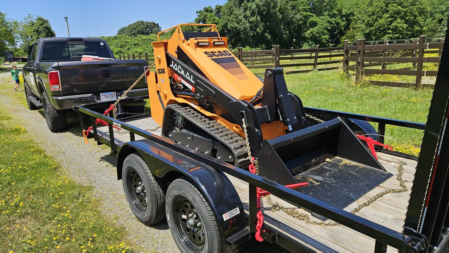 SCAG Jackal mini skid steer