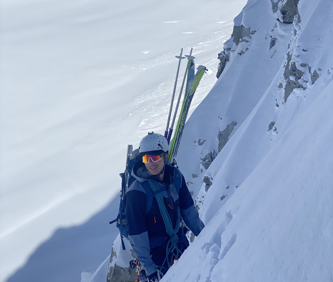 Eric Poore, owner and founder of High Campbell Sales, Steep Skiing