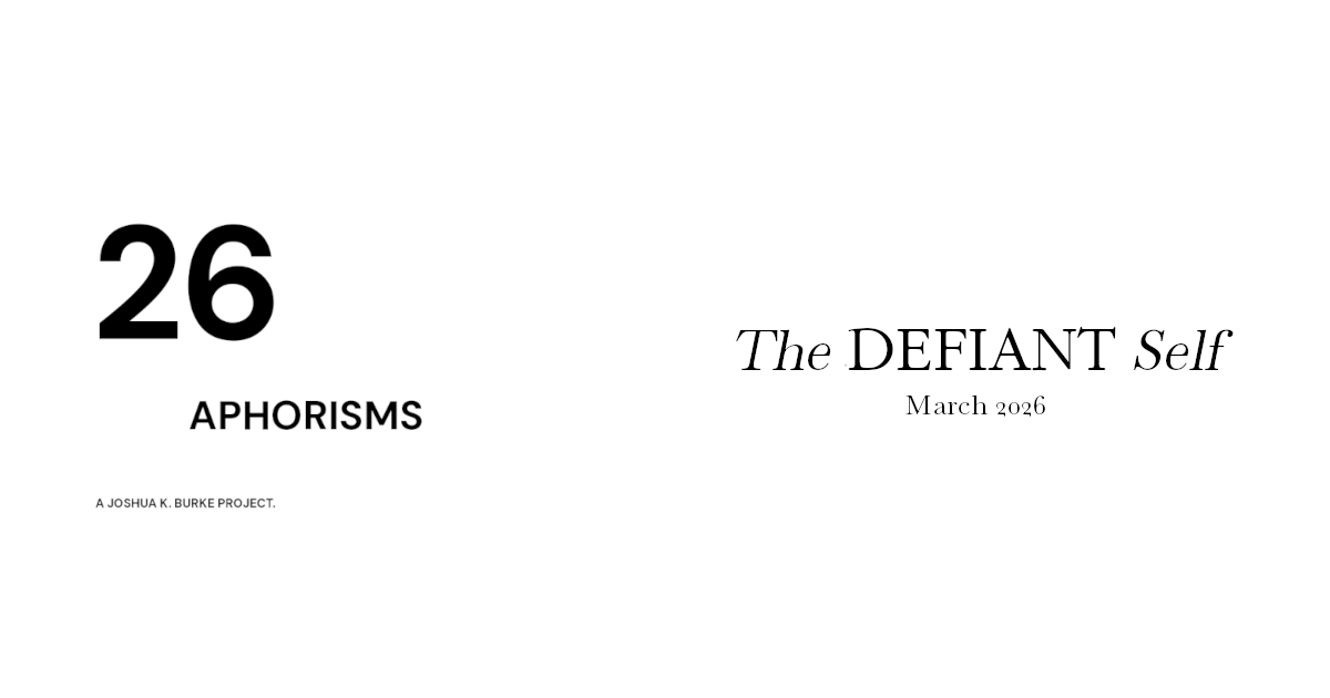The Defiant Self