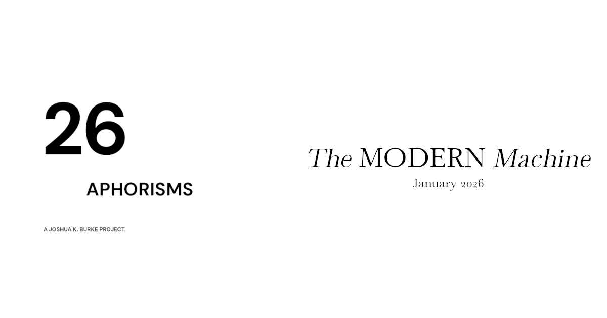 The Modern Machine