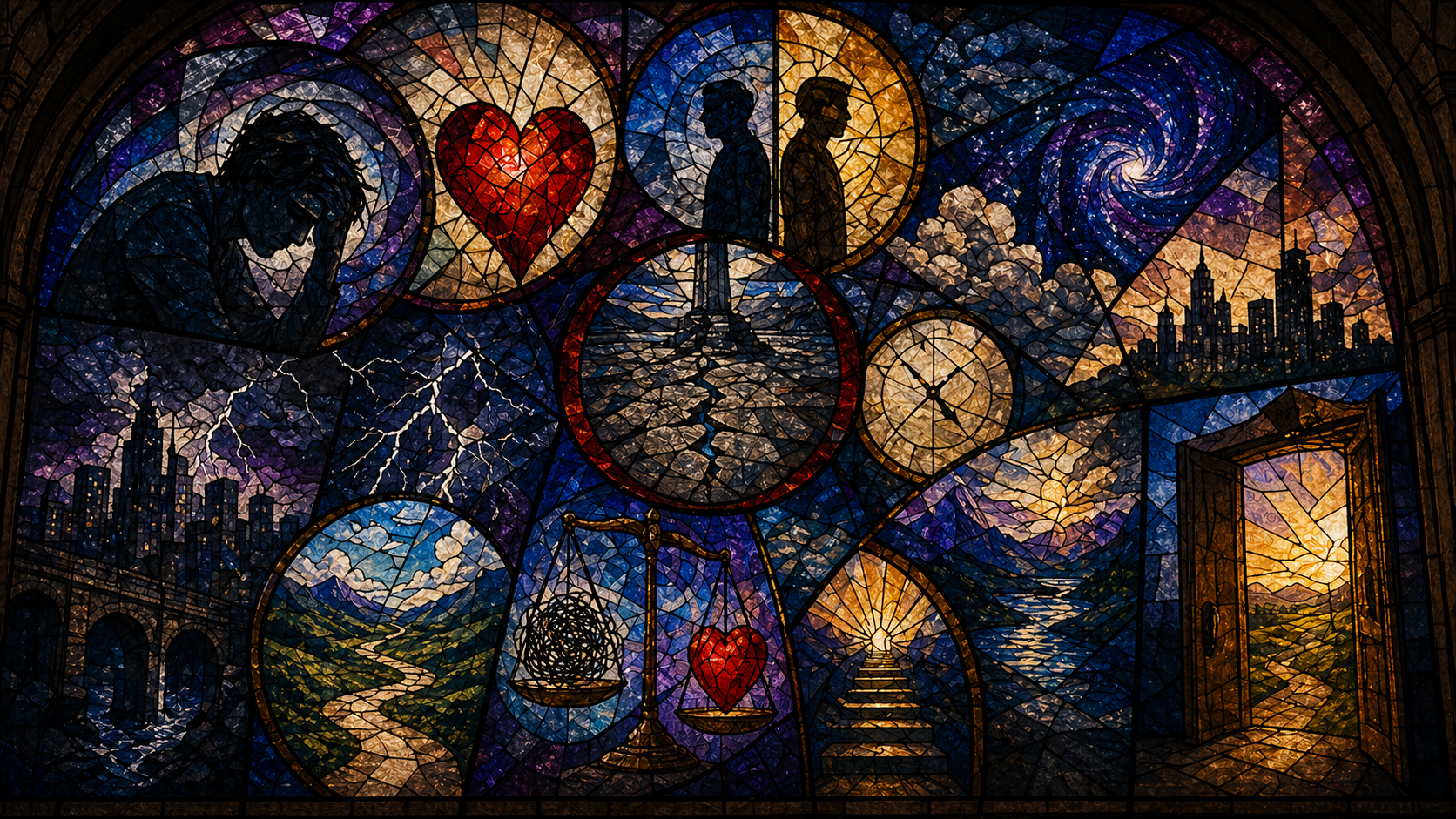 A Tired Mind and Its Pure Heart: A Poem