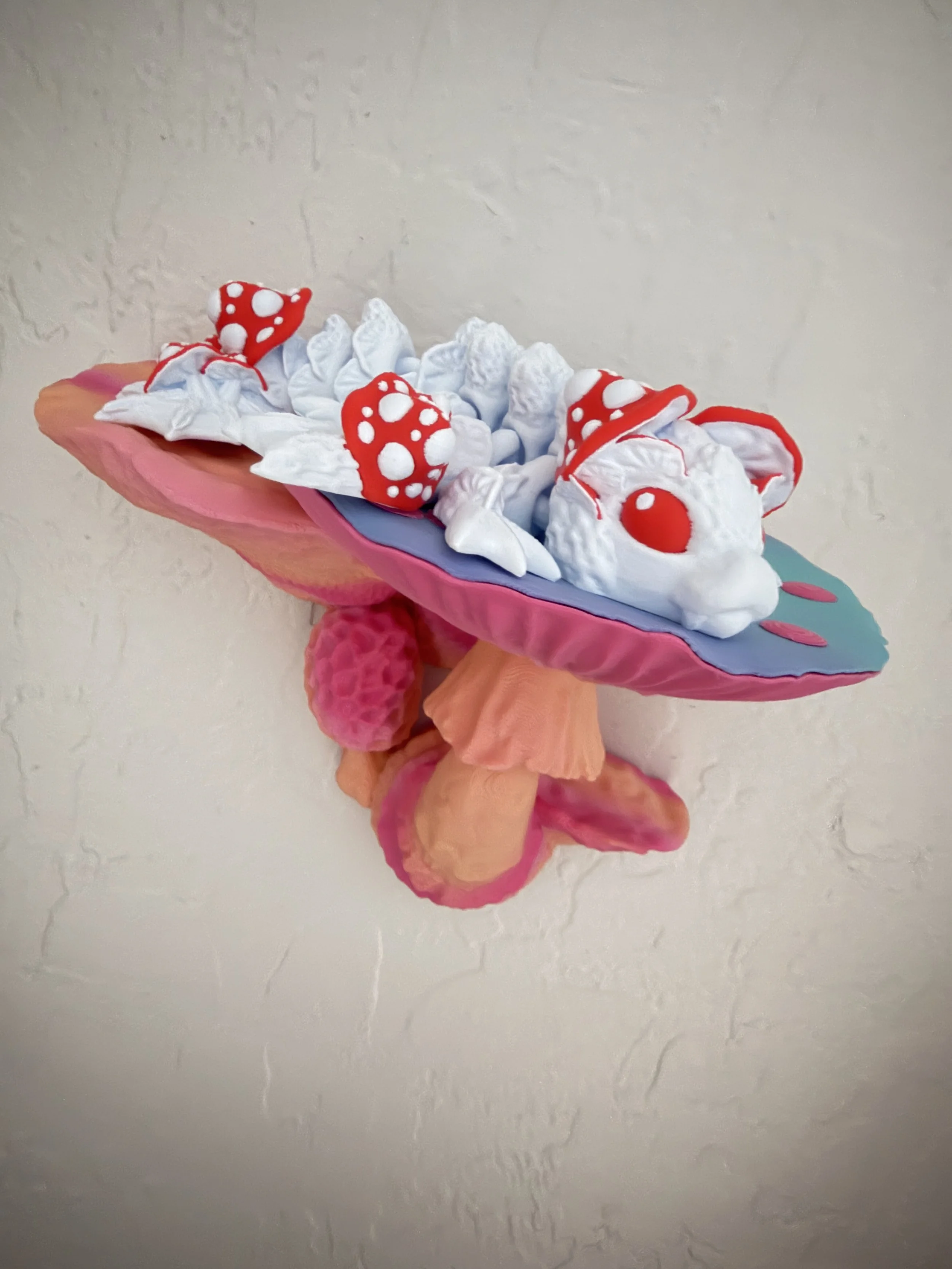 Mushroom Dragon w/ Mushroom Shelf