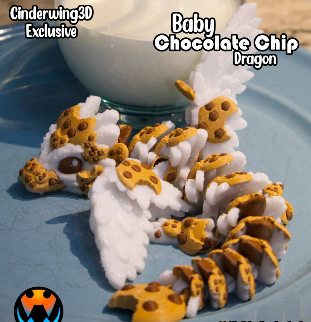 Baby Chocolate Chip Dragon 🍪