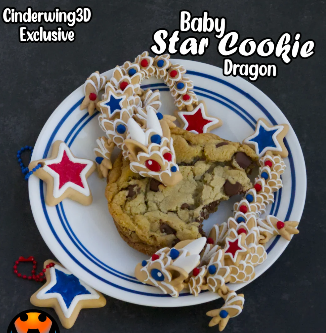 Baby Star Cookie Dragon 🐉🍪