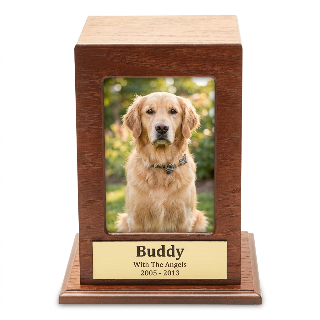Wooden Photo Box