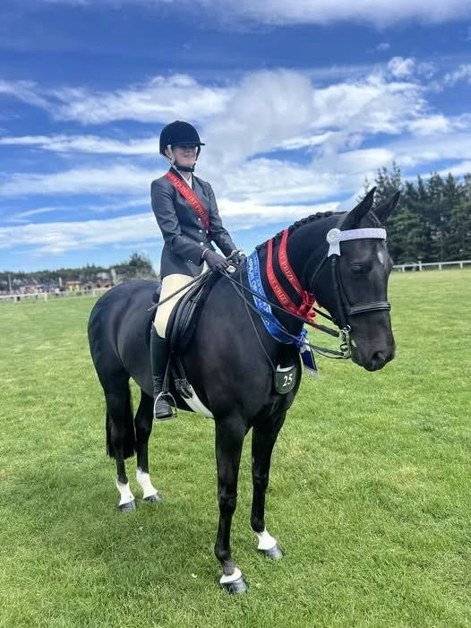 Champion Hack
Kenzie Burrell riding BV Minuet