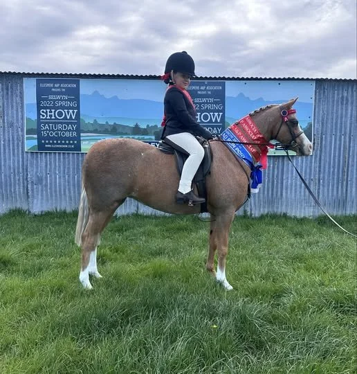 Champion Lead Rein Show Pon
Annabelle Churchward and Vale Summer Rain
