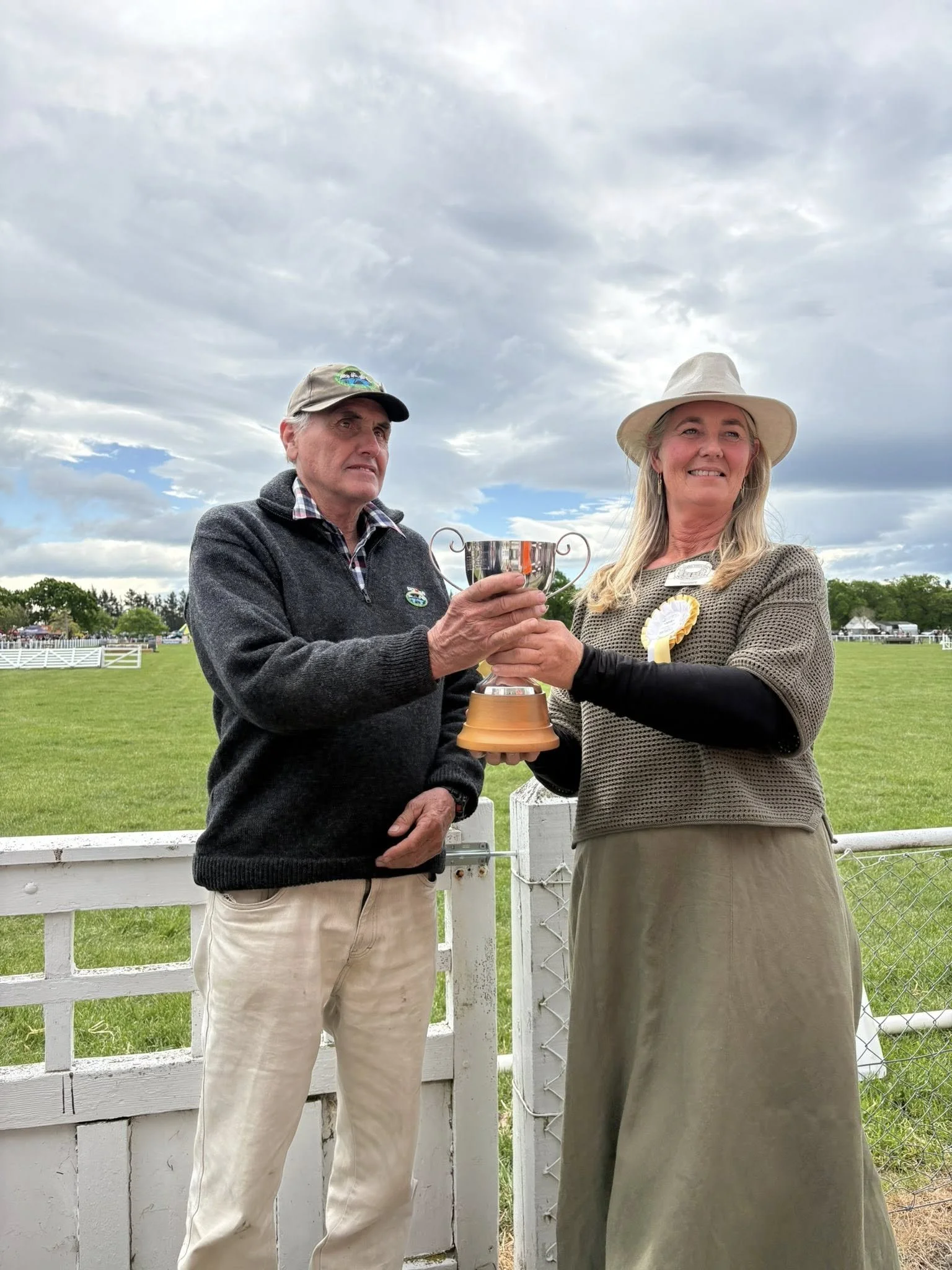 	
President Tracey McIlraith 2025 and winner of a trophy.
