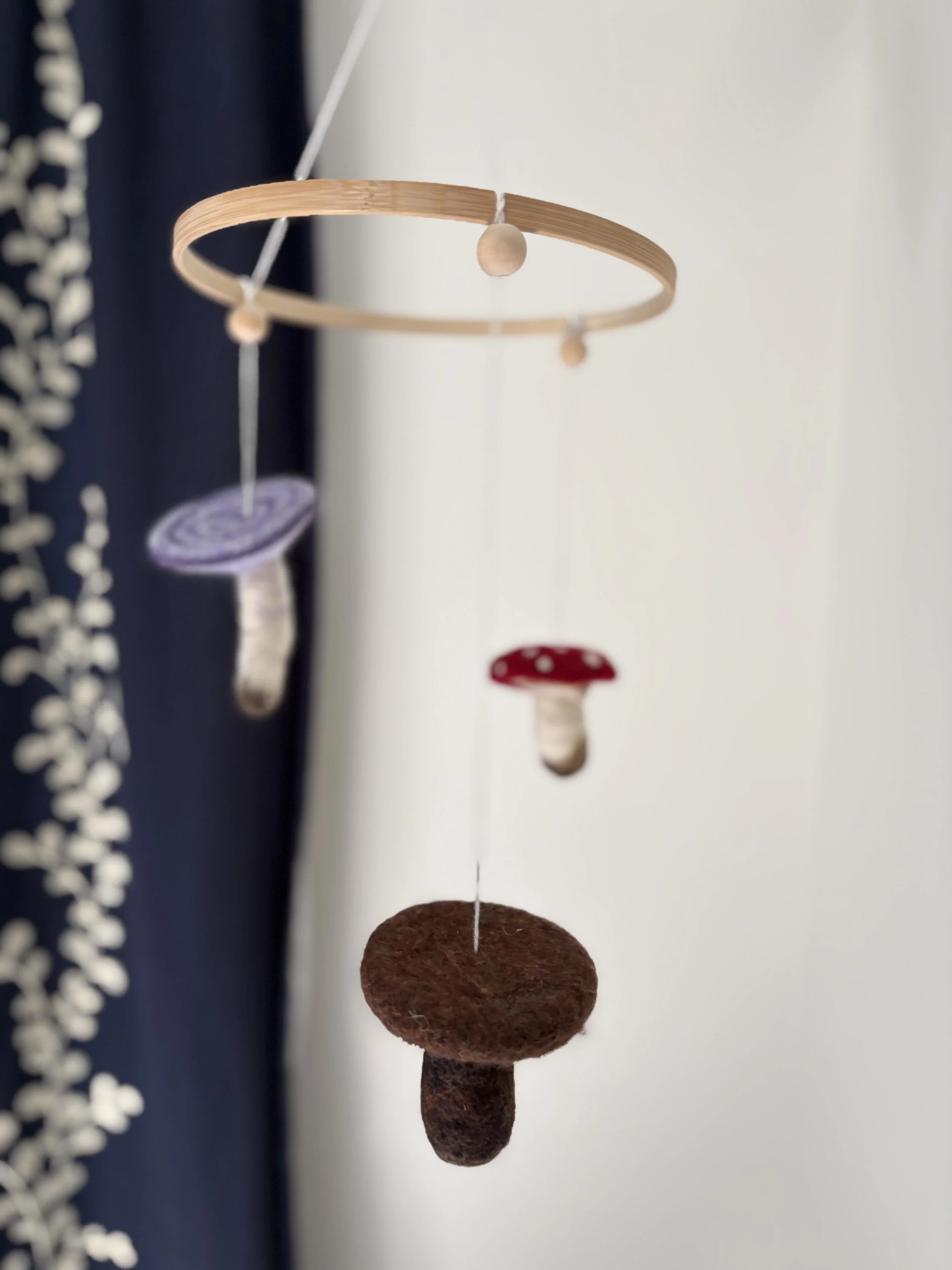 Woodland Mushroom Mobile