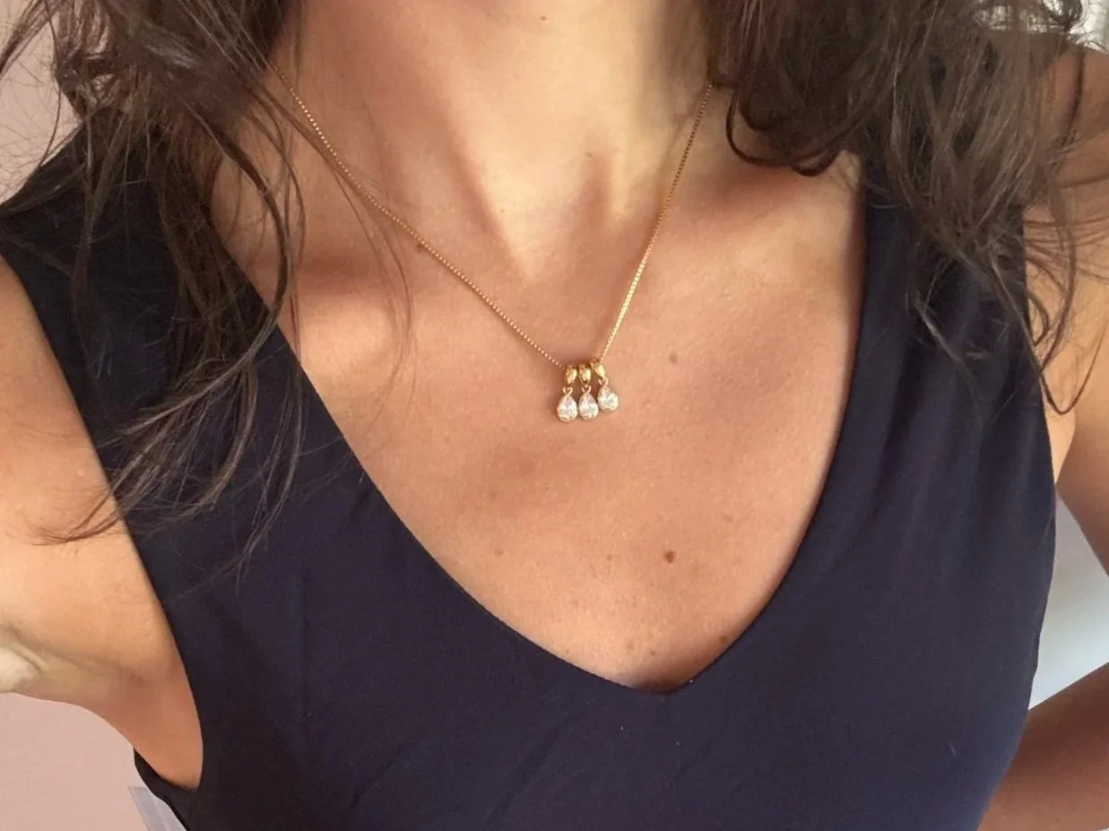Droplet Pendant Necklace