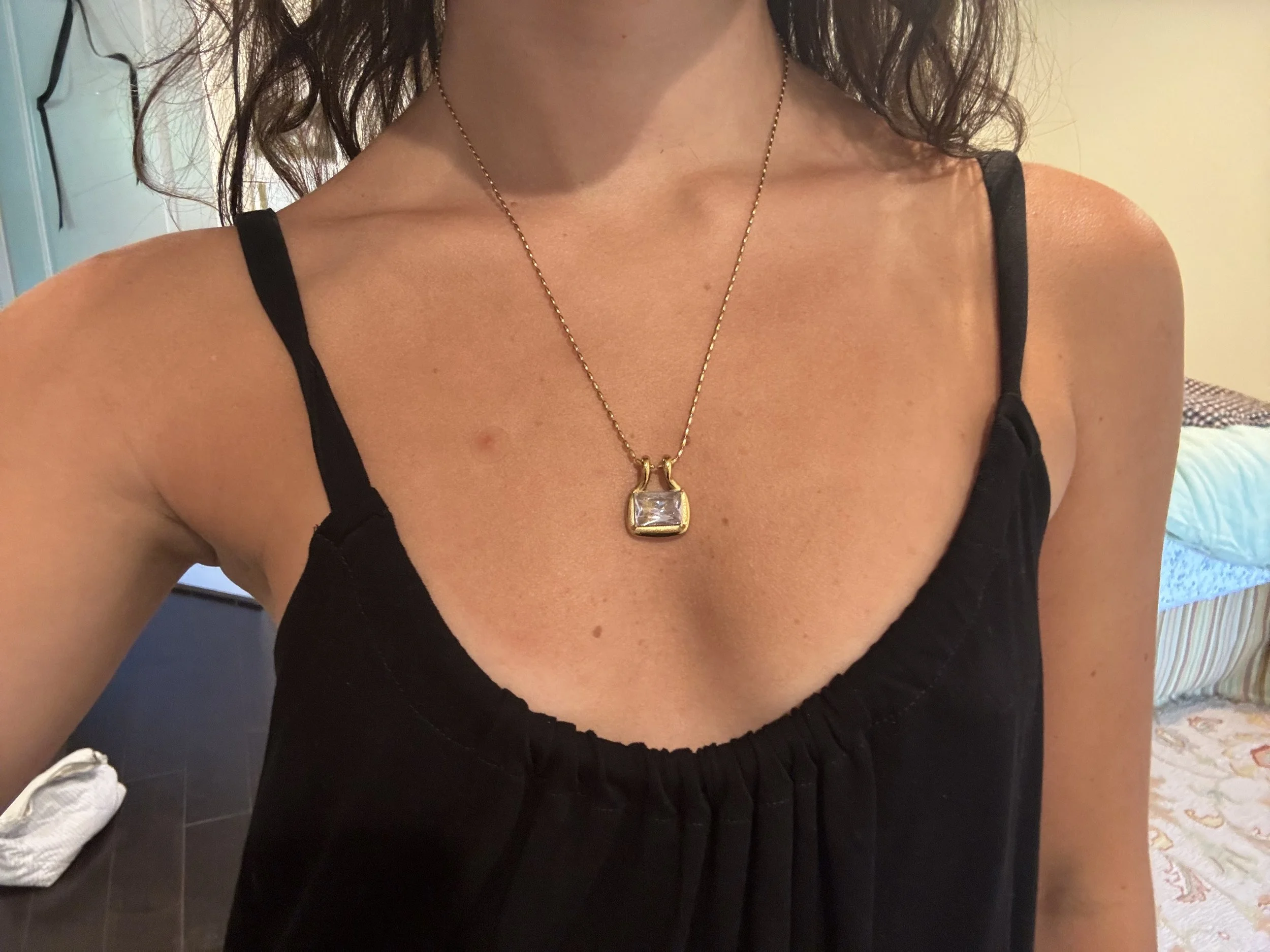 Square Pendant Necklace