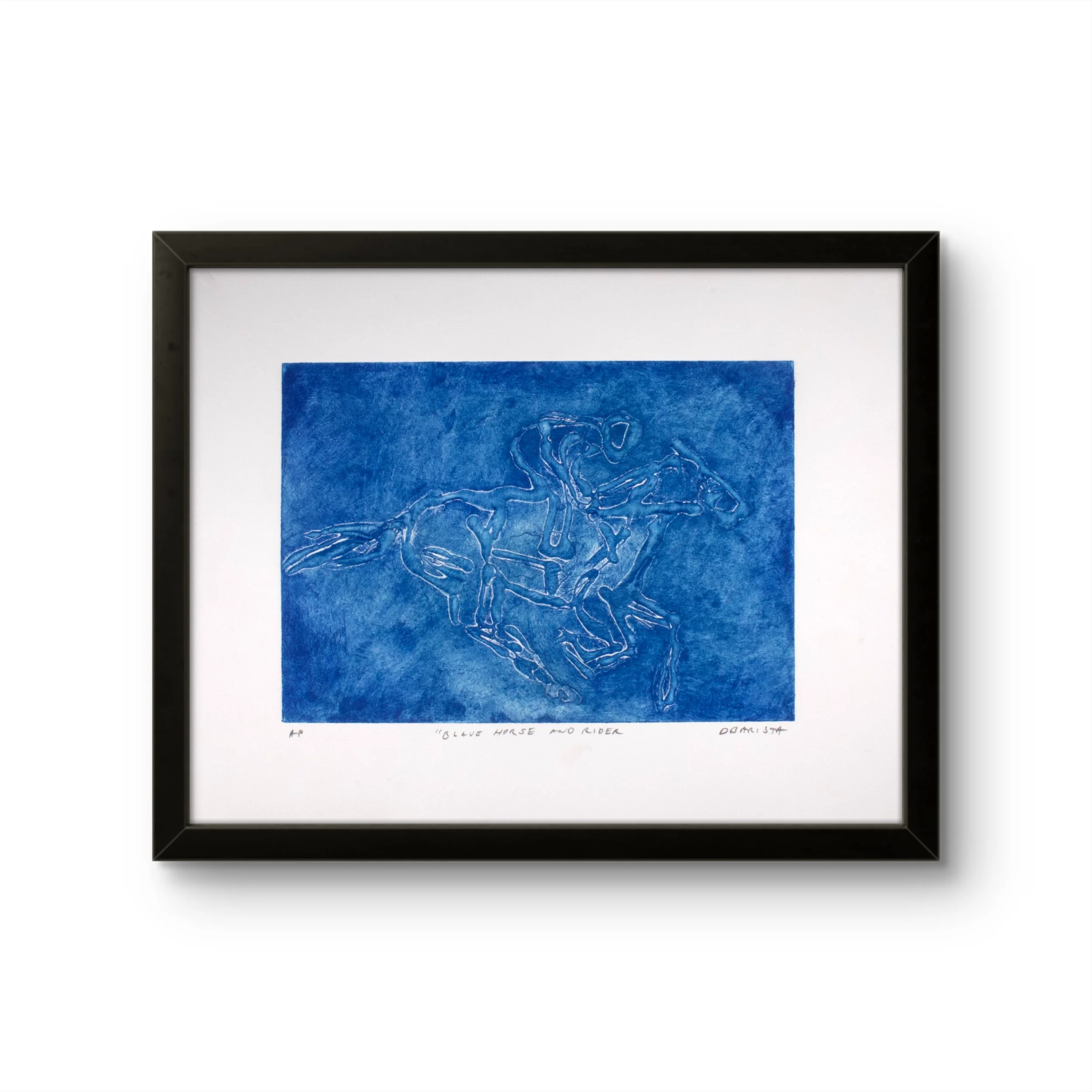 Blaue Horse and Rider