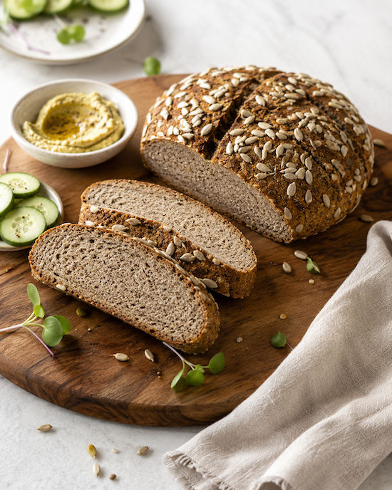 Chickpea Bread Recipe: High-Fiber, Gluten-Free Bread for Gut Health