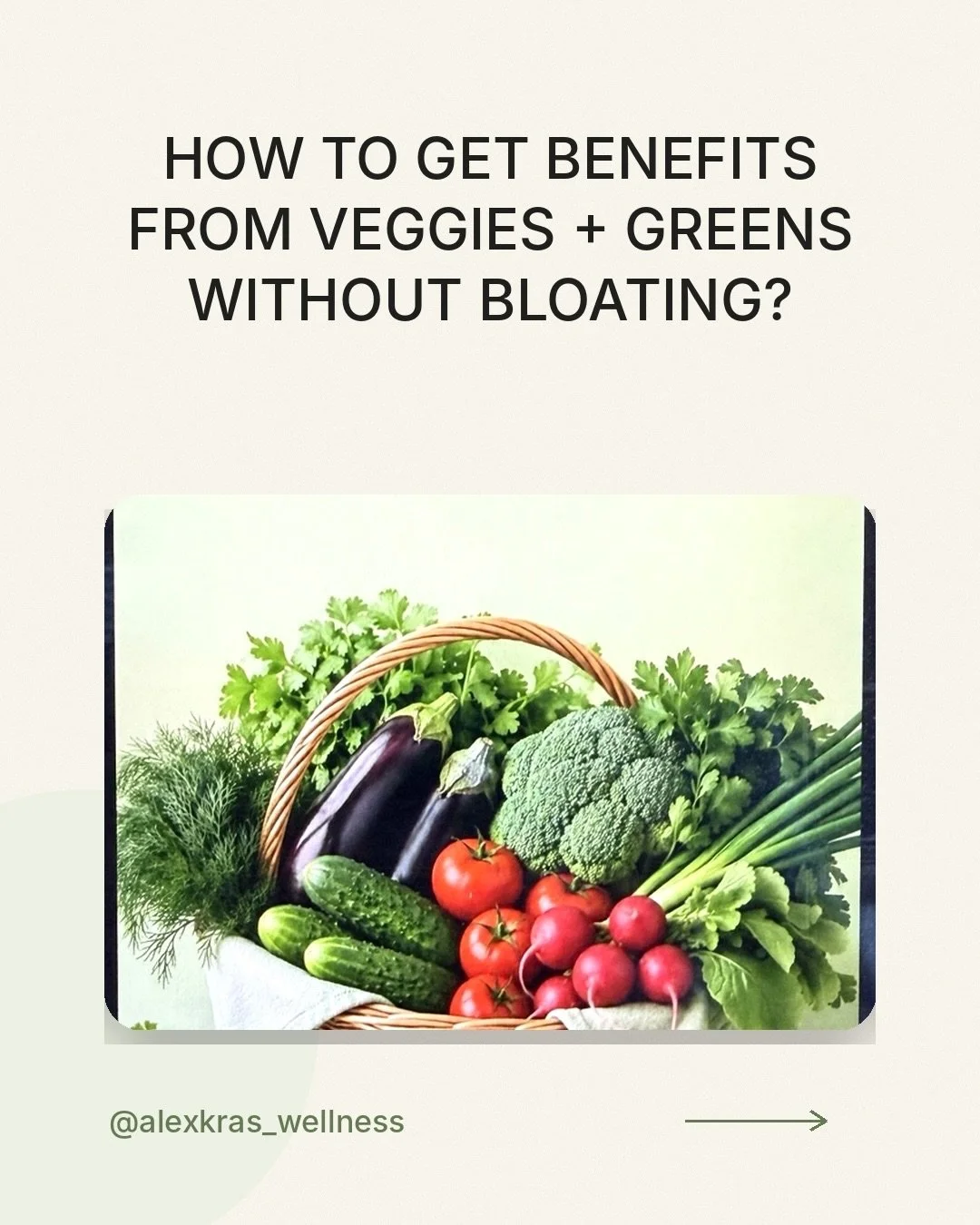 Raw vegetables are healthy, but sometimes your gut says:
&ldquo;Not right now.&rdquo; 😅

If salad makes you bloated, heavy, or uncomfortable, it does not mean vegetables are bad.

It may mean your digestion needs a softer start.

Try this:
cook your