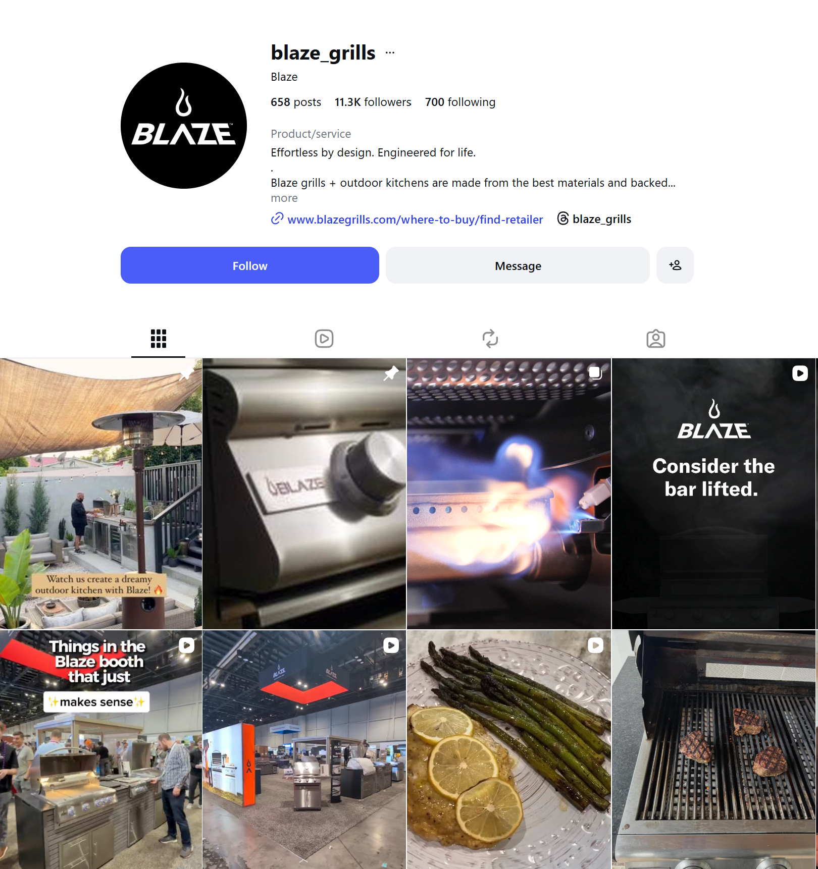 Organic Social Strategy | Blaze