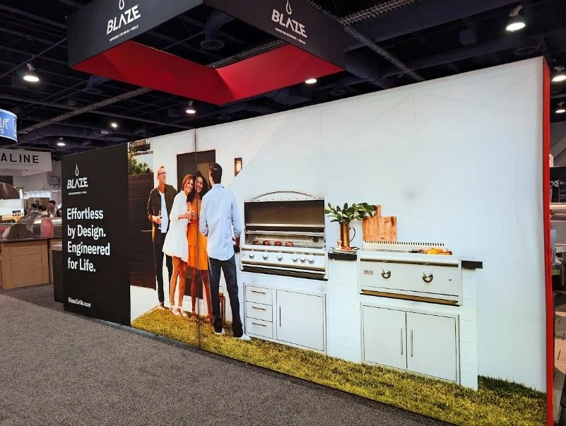 Blaze Tradeshow Booth