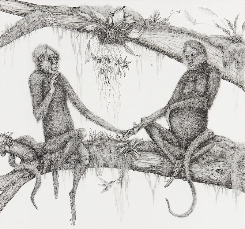 Graphite on paper