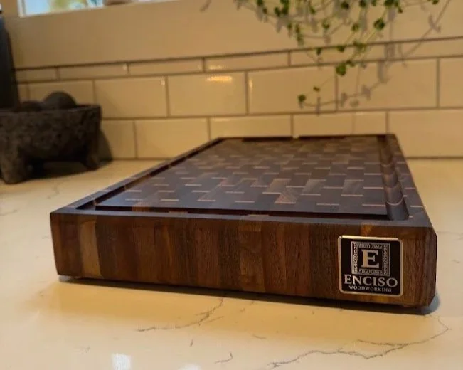 Walnut End-Grain Butcher Block
