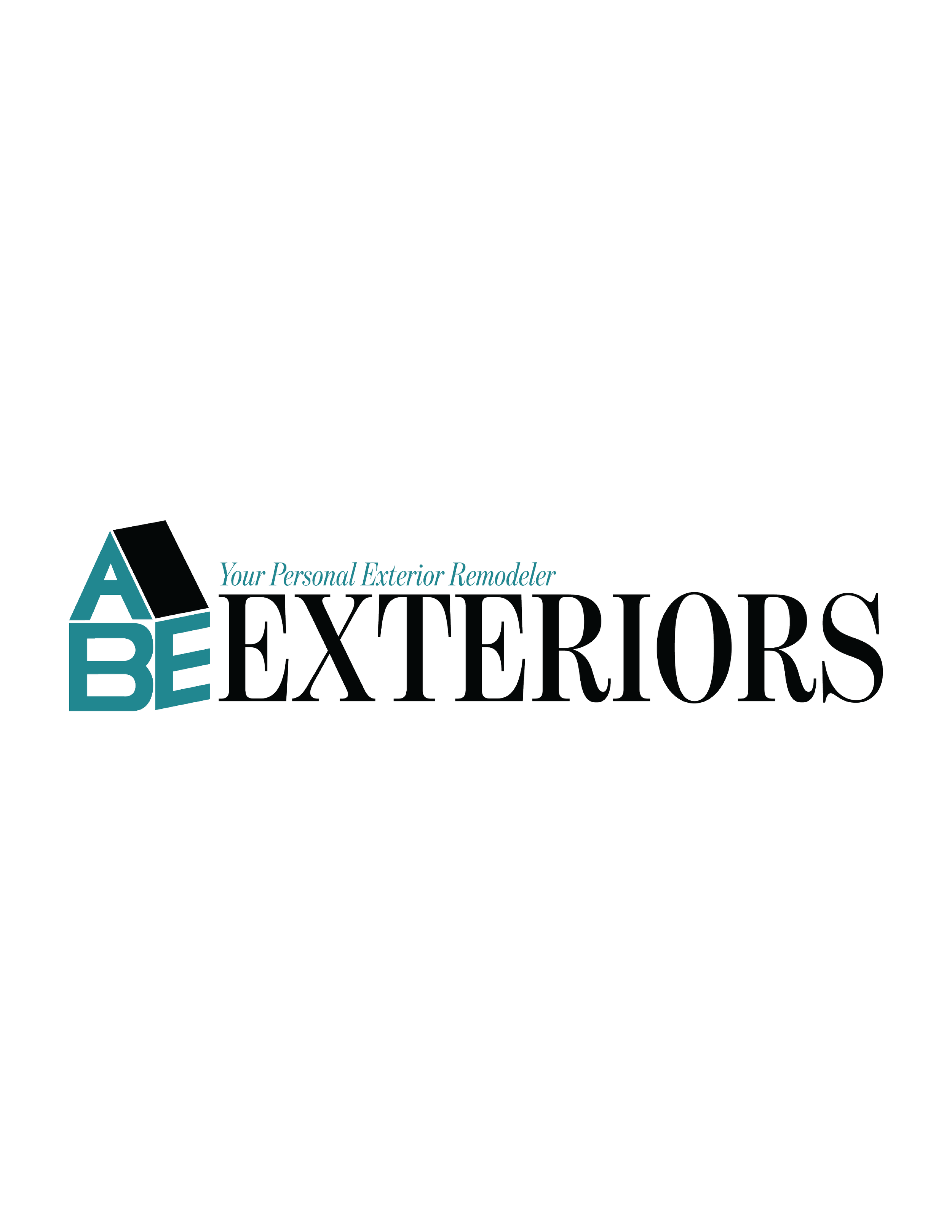 ABE Exteriors Logo Lockup