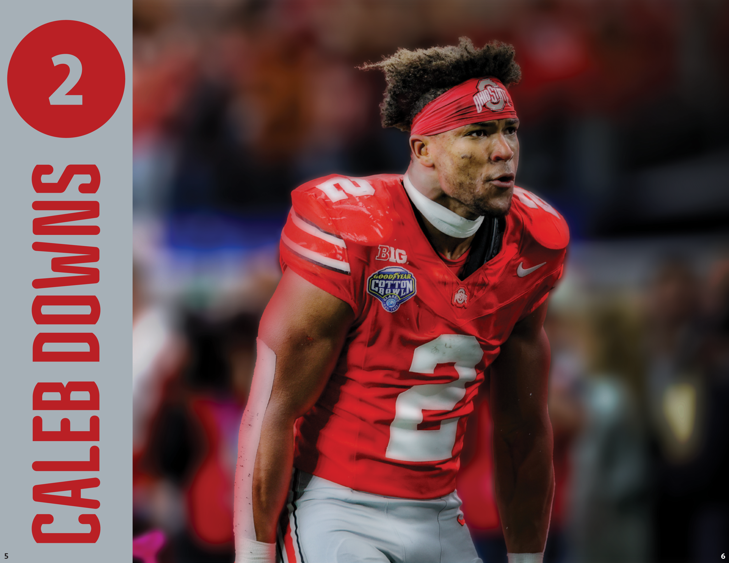 Caleb Downs Introduction Spread