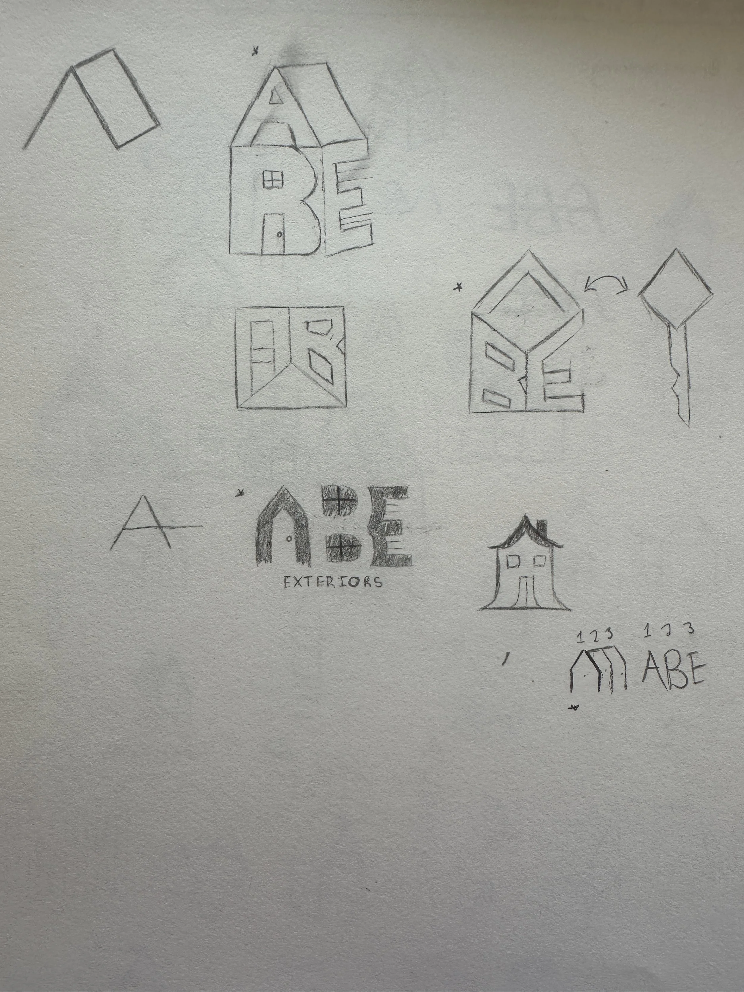 ABE Exteriors Initial Sketches #2