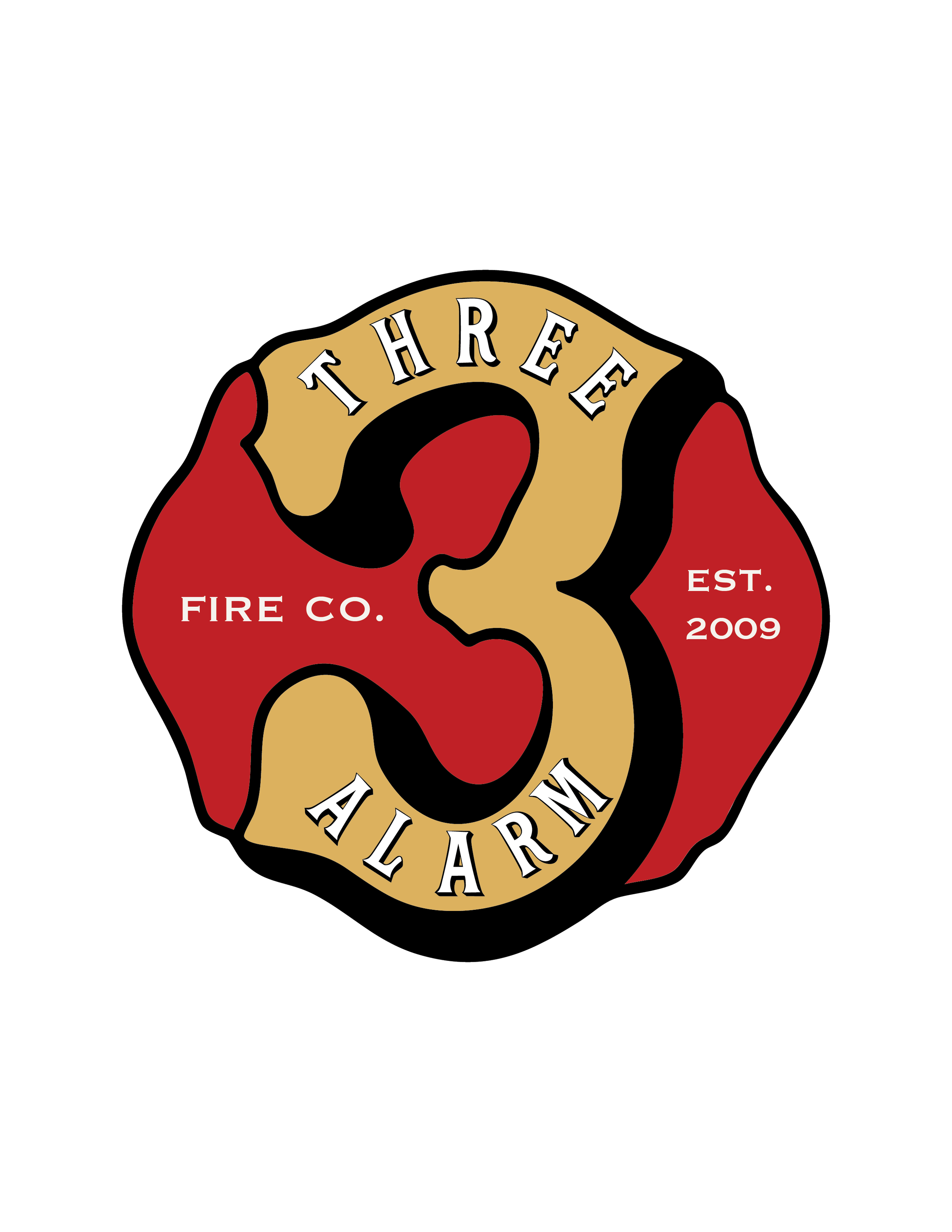 Three Alarm Primary Logo