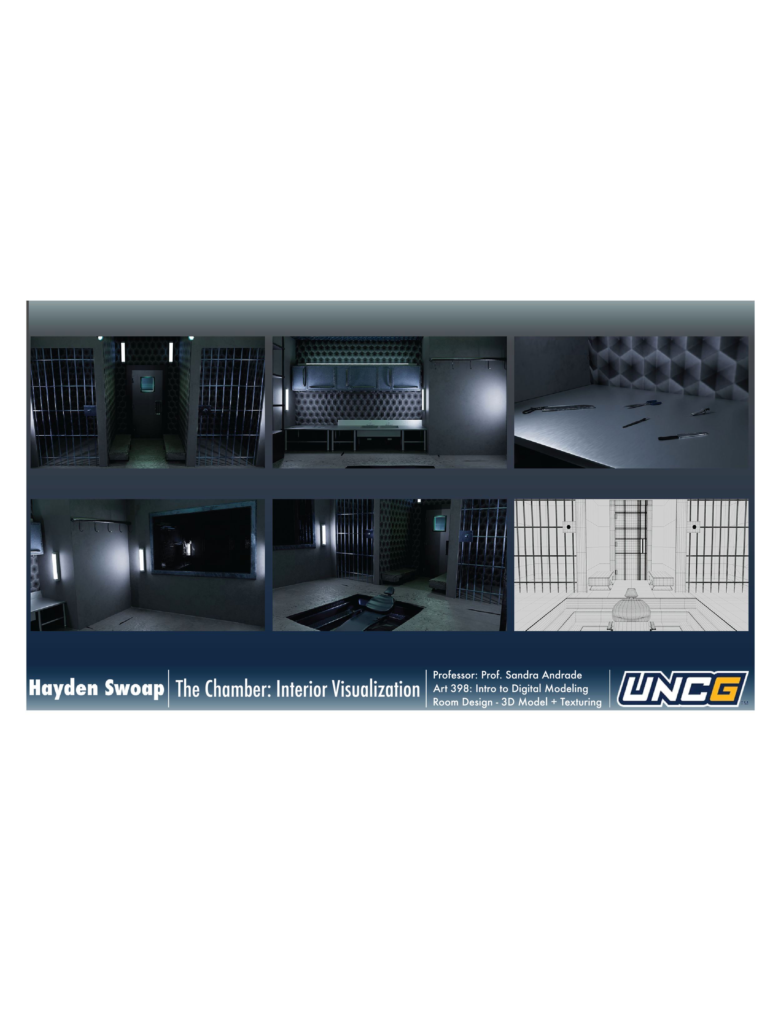 Model Sheet: Torture Chamber 3D Modeled Room