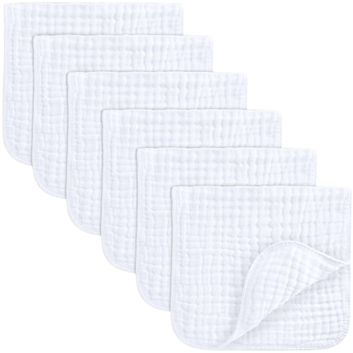 Comfy Cubs 100% Cotton Muslin Burp Cloths
