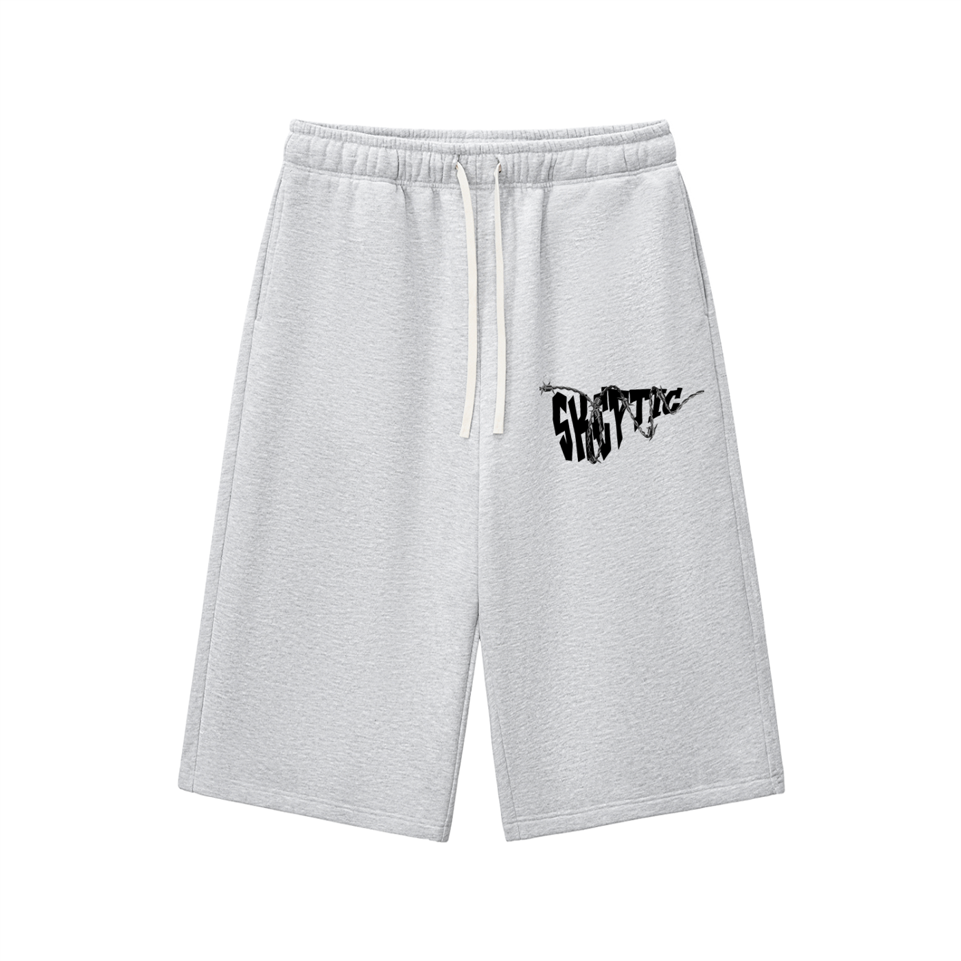 Barbed Wire Three Quarter Sweatshorts