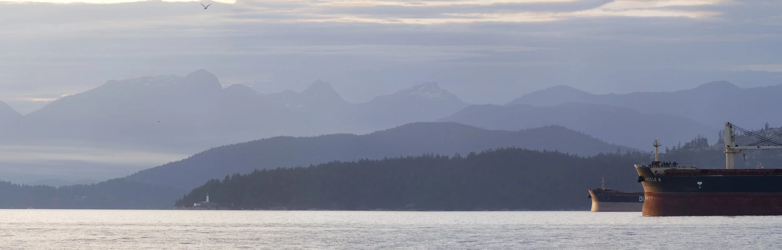 English Bay Sunset Panorama 16x50.jpeg