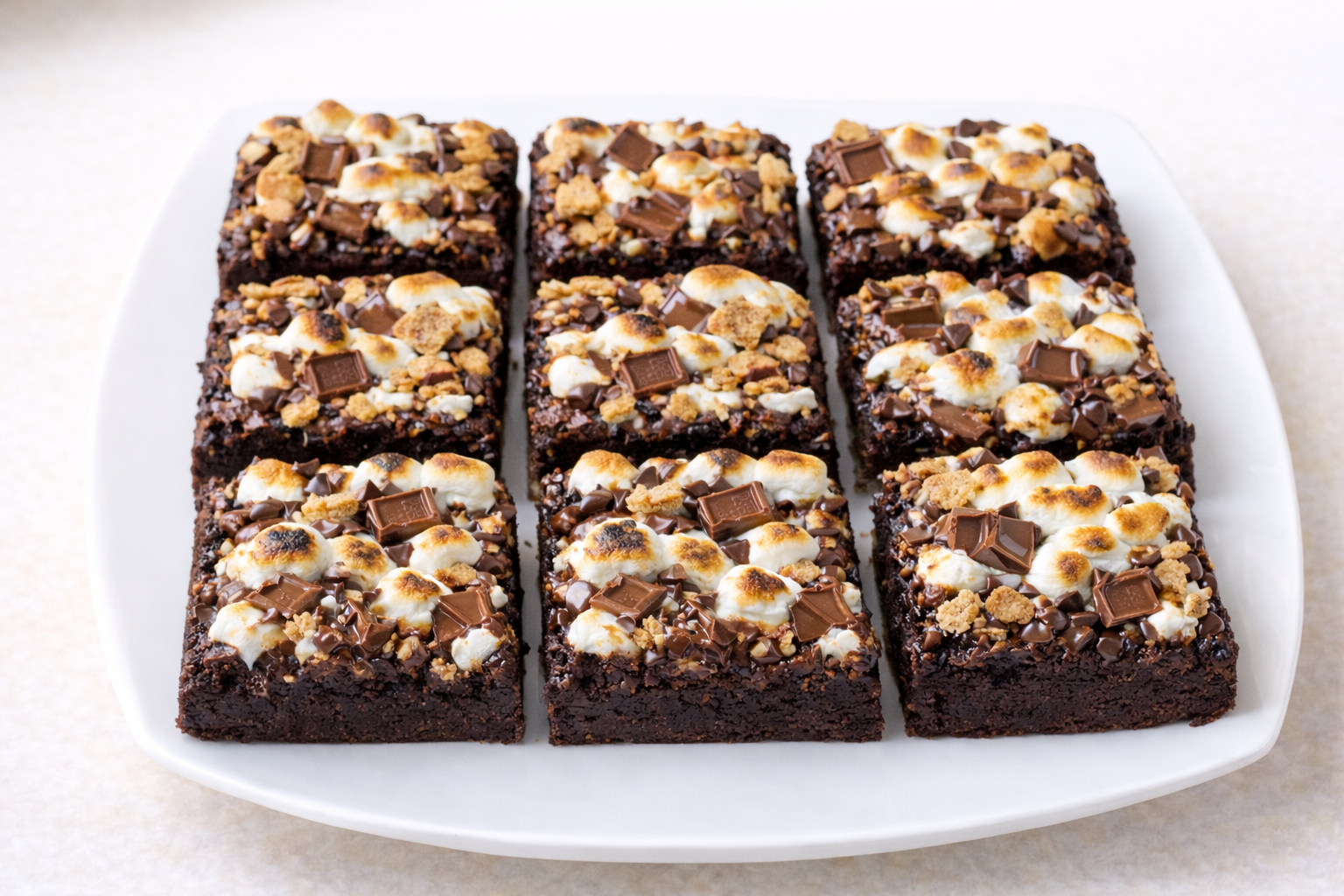 S'more Brownie Tray