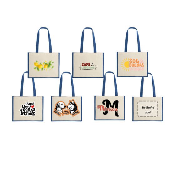 Tote Bag “Natural Chic” Personalizable