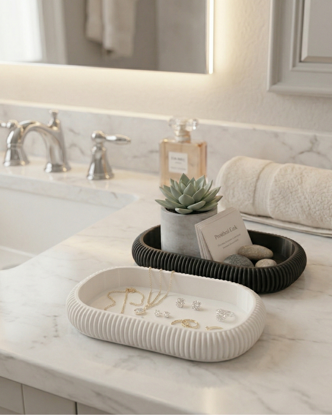 Pack dúo-Bandeja decorativa minimalista