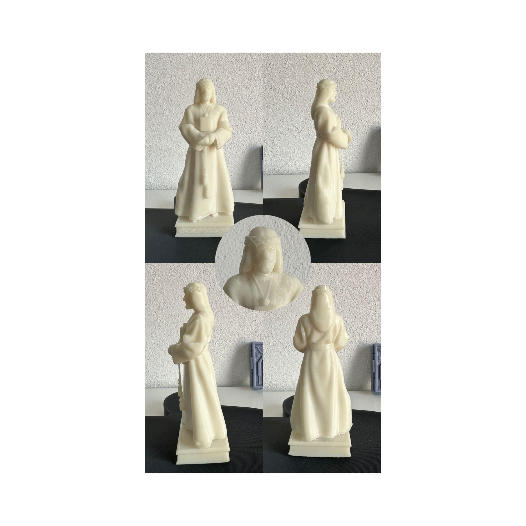 ✨ Padre Jesús del Rescate de Murcia – Figura en resina (10 cm)