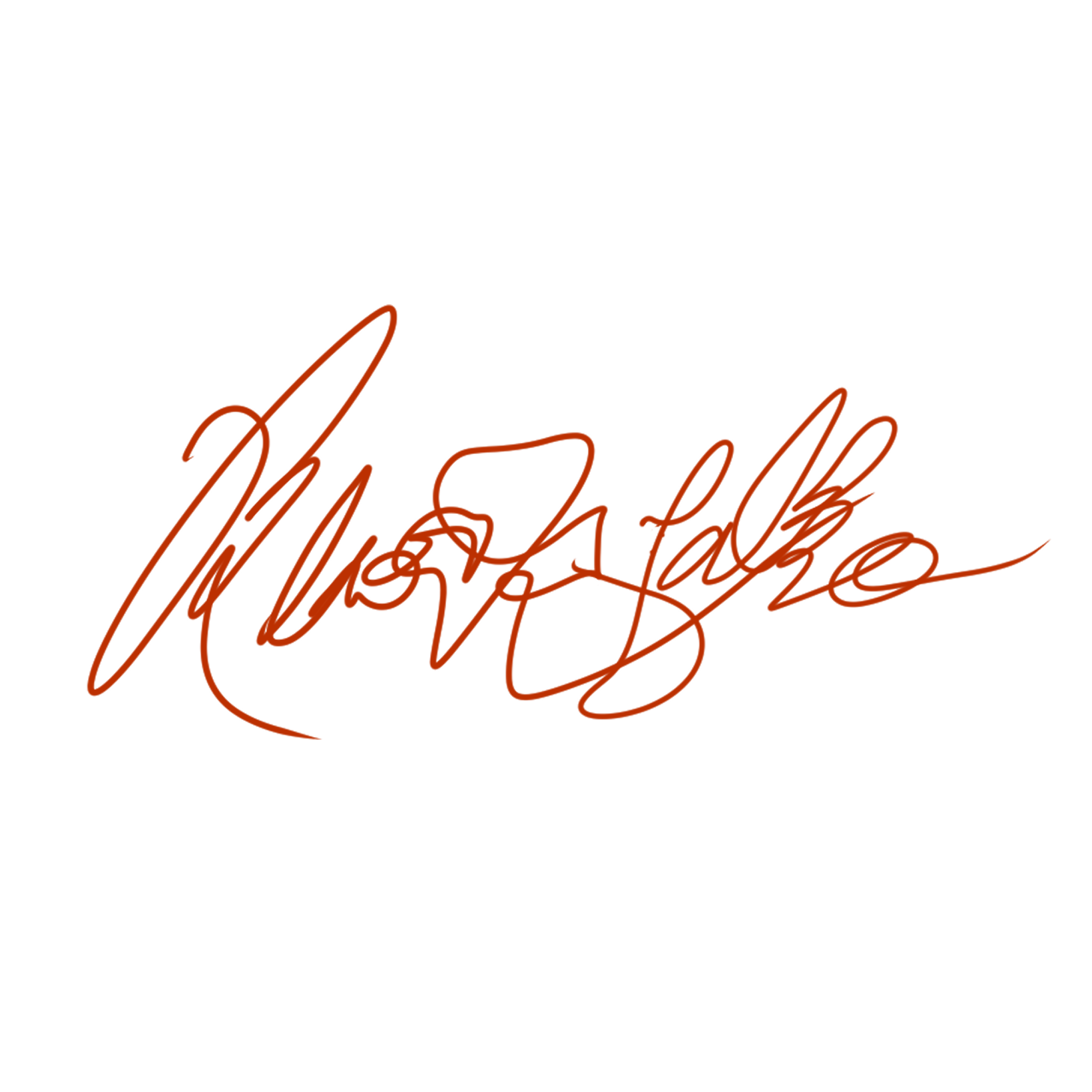 Black background with handwritten text in red reading "Thanks".