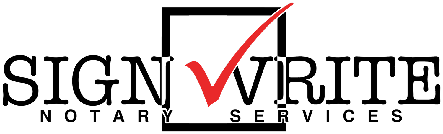 Sign Write Notary Services
