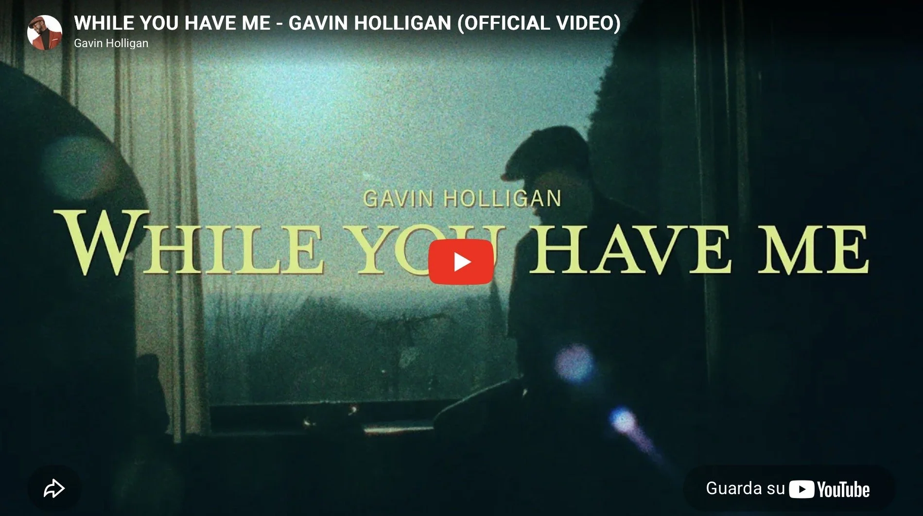 Gavin Holligan “While you have me”