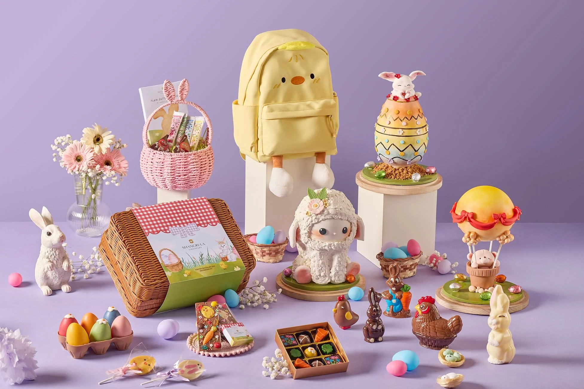 Easter goodies photographed for an e-boutique for Shangri-La in Singapore
