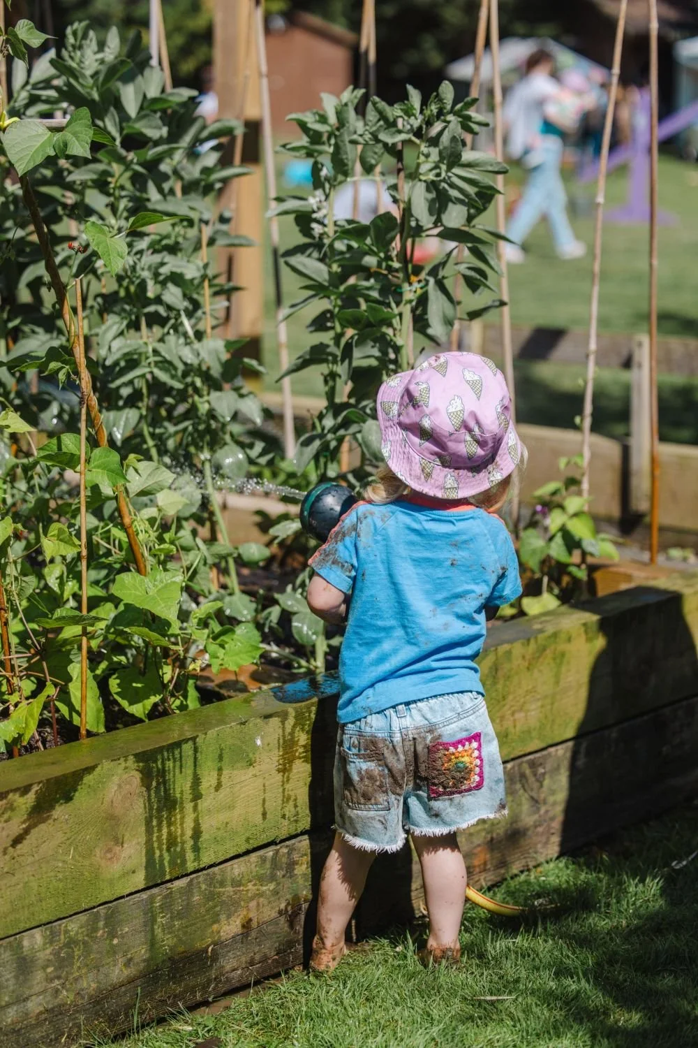 Gardening at Sunbury Garden Play