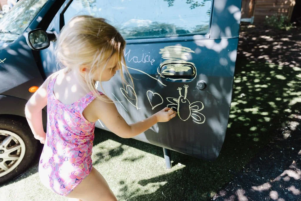 Chalk car