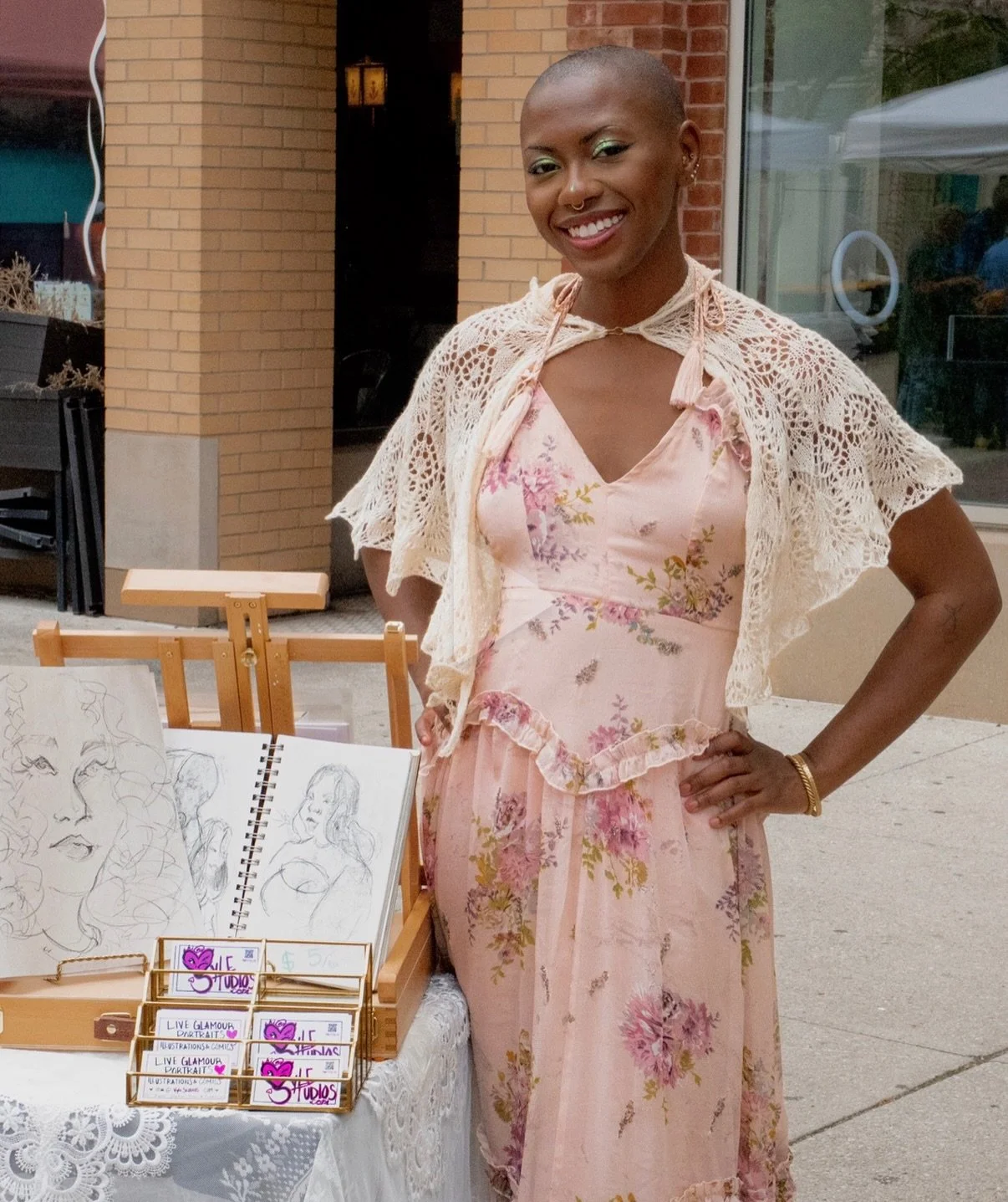 had a wonderful time at the Maxwell Street Market! 

#art #portraitsketching #portrait #portraitart #streetmarket