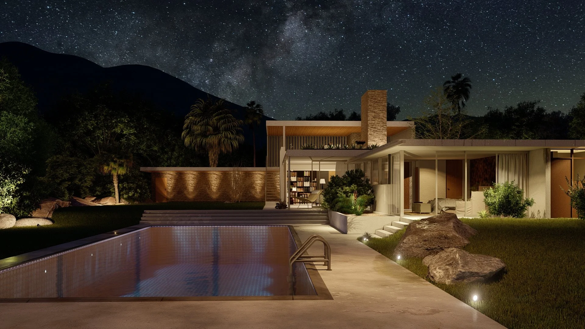rendus maison type architecte_03 - Pool at Night.jpg